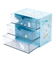 Kawaii Sanrio Schmuckbox: Cinnamoroll Organizer mit 9 Fächern – Perfekt als Weihnachtsgeschenk!