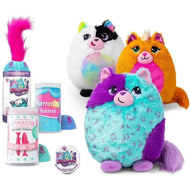 Misfittens Cat Surprise Toy – Kawaii Anime Kuscheltier für Mädchen & Raumdeko