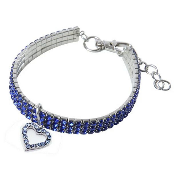 Bling Bling Kristall Hundehalsband