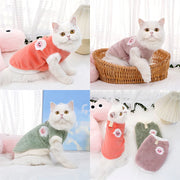 Weiche Fleece Katze Kleidung